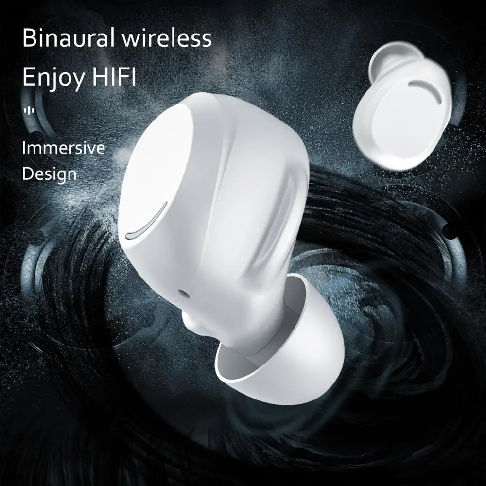 YOUXIU U6 беспроводные наушники TWS bluetooth HIFI 3D стерео IPX6 Водонепроницаемый мини