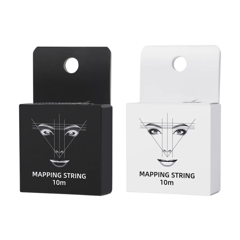 

10m Tattoo Thread Eyebrow Marker Thread Tattoo Brows Point Pre Inked Brow Tattoo Pre-Inked Mapping String Eyebrow Thread Makeup