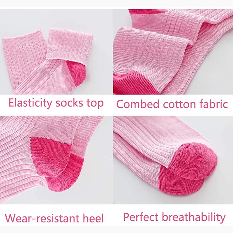 Милые хлопковые дышащие детские носки для мальчиков и девочек 6 пара/лот | Женская