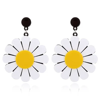 Женские Длинные акриловые серьги-подвески в виде красных губ фруктов стиле панк |