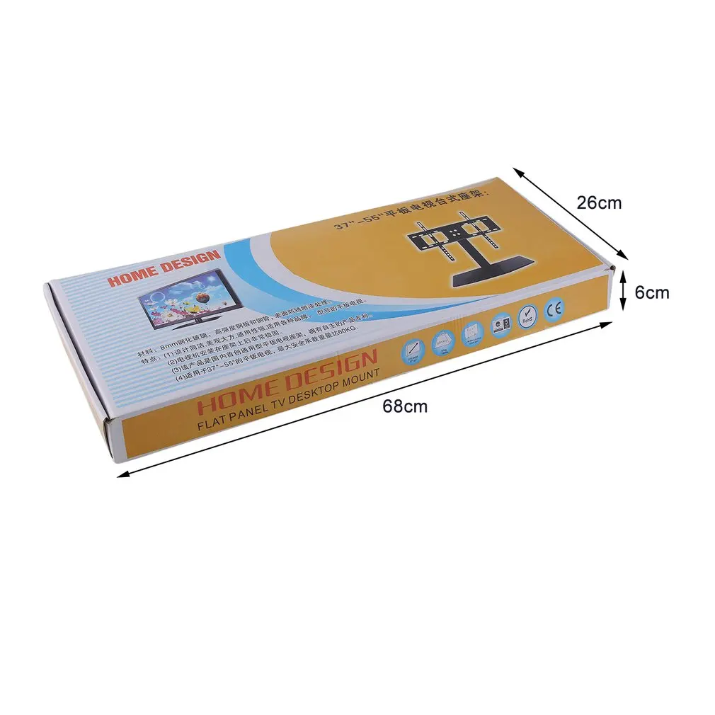 Профессиональная регулируемая по высоте подставка для телевизора кронштейн Vesa