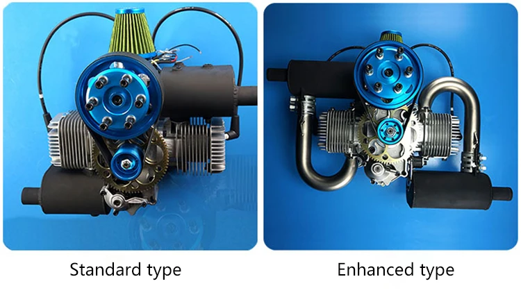 Оригинальный высококачественный бензиновый двигатель DLE200 DLE 200CC для парамотора