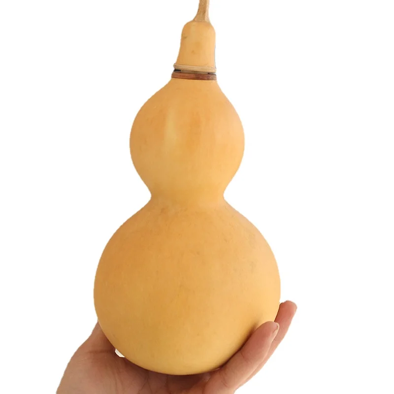 Традиционная китайская натуральная тыква на удачу Ву Лу сухая Ху деревянная