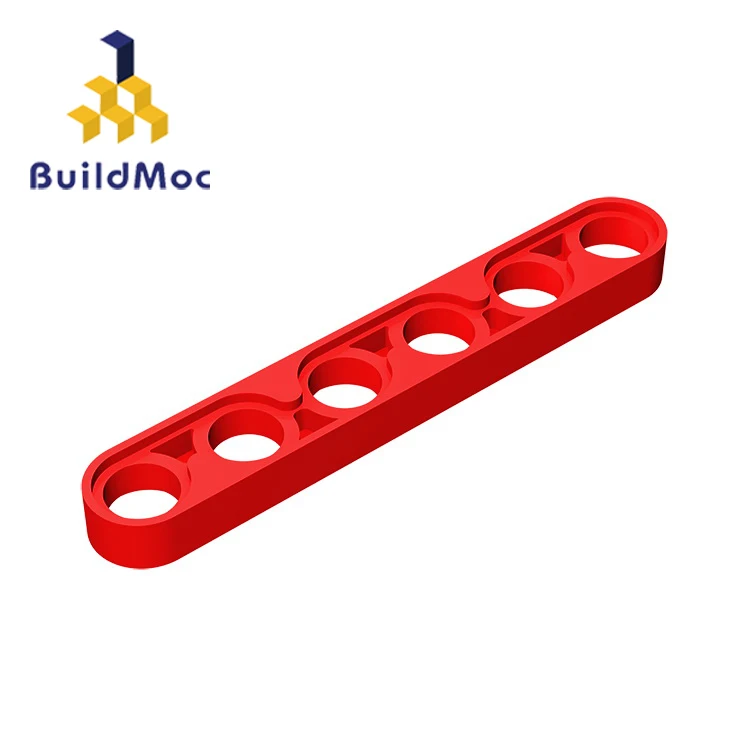 

BuildMOC Compatible Assembles Particles 32063 high-tech Liftarm 1x6 Thin For Building Blocks Parts DIY