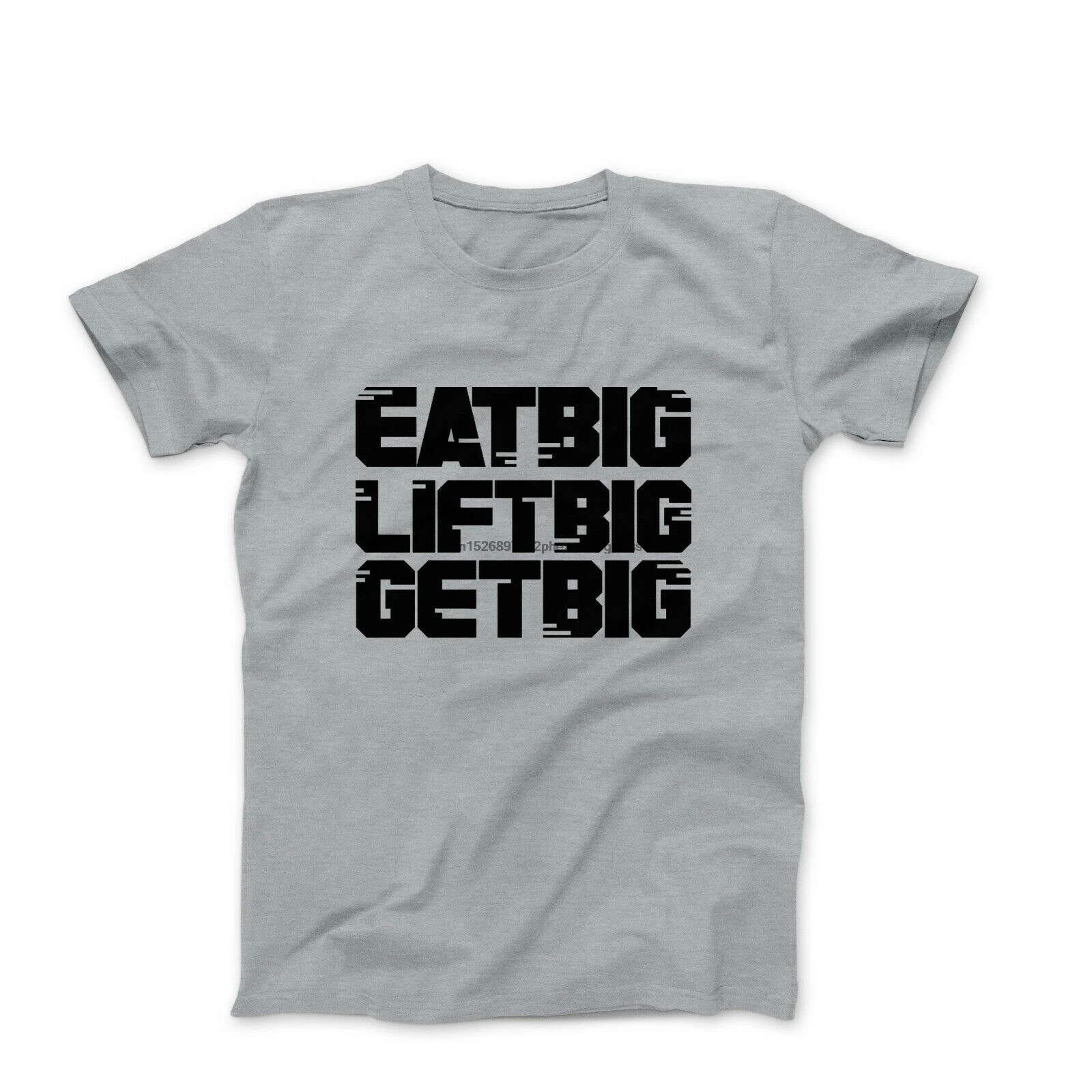 Eat big get lift футболка для тренировок мужские Графические футболки с