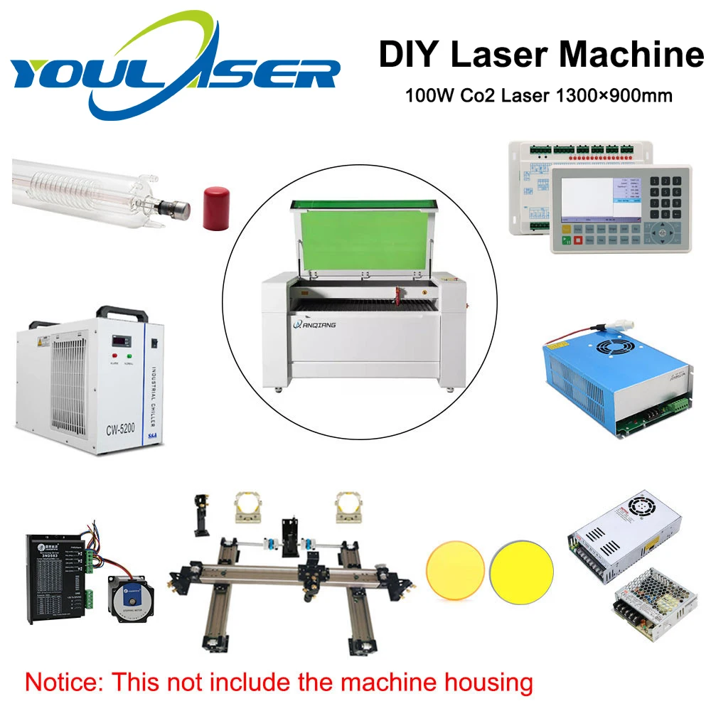 Набор механических деталей 1300 мм * 900 с одной головкой лазерные комплекты внешний