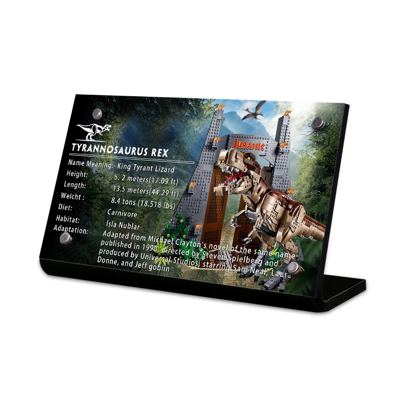 

Acrylic display stand brand for 75936