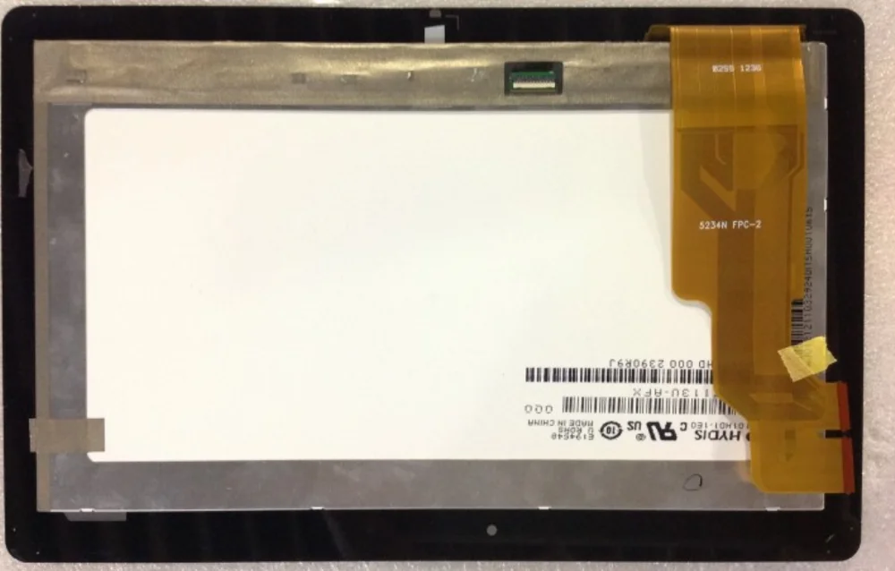 Для ASUS VivoTab RT TF600T TF600 5234N FPC-2 ЖК-дисплей кодирующий преобразователь сенсорного экрана в сборе