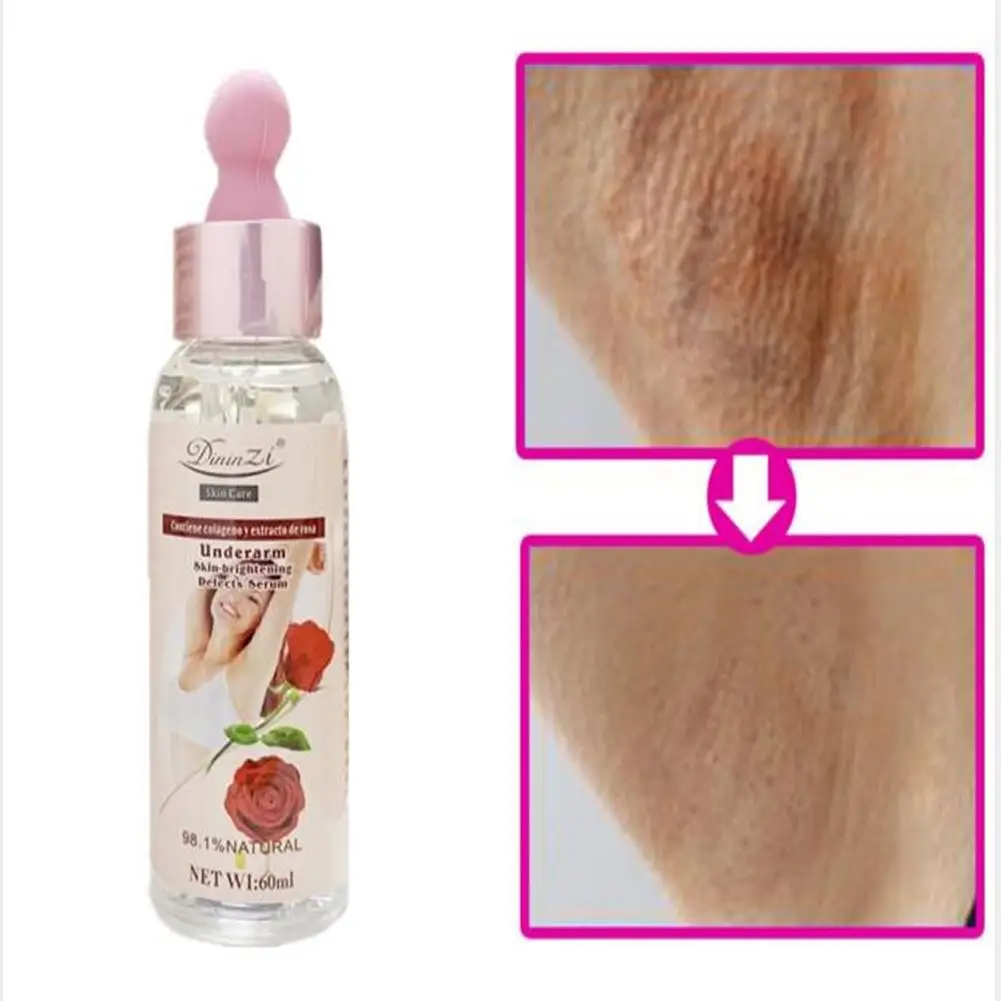 60 мл Отбеливание подмышки эфирное масло между ног колени частные Запчасти