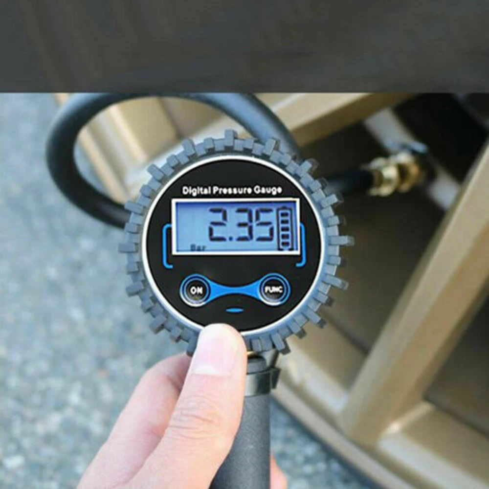 300 PSI цифровой насос для накачки шин с манометром патрон для грузовика/автомобиля/велосипеда литого алюминиевого сплава
