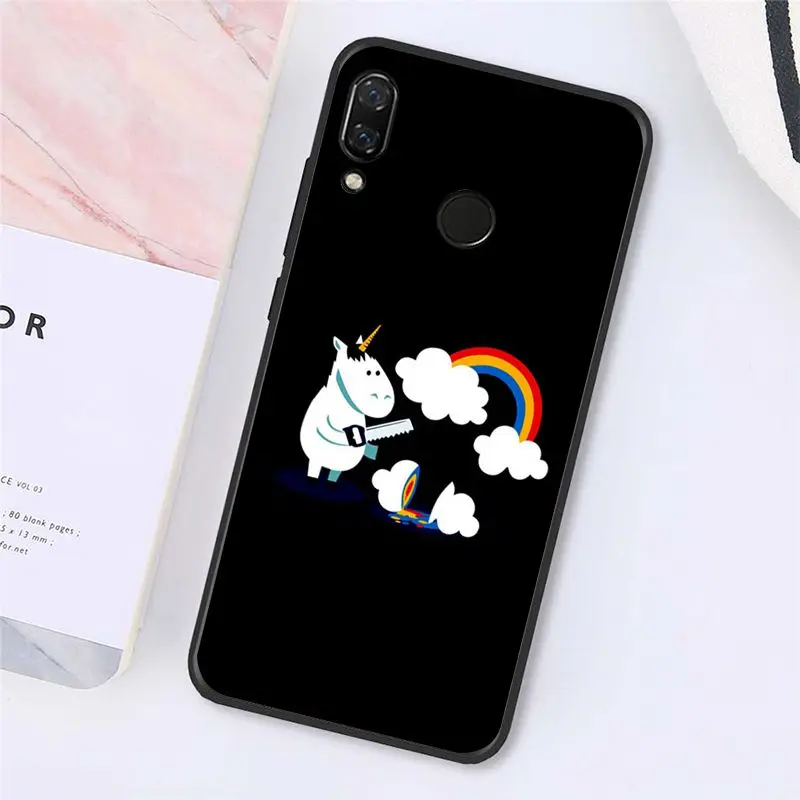 Чехол для телефона Babaite с единорогом и радугой Xiaomi mi5 6 A1 A2 Lite Mi9 9SE mi8lite 8explorer Pocophone F1 |