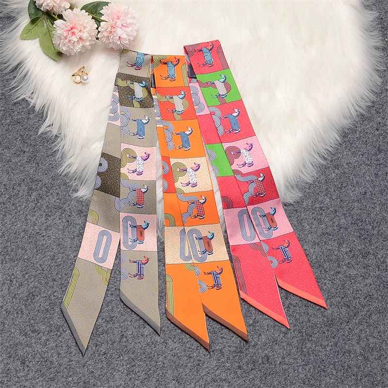 Настоящий шелковый шарф тутового