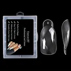 Формы для наращивания ногтей для быстрого наращивания, полиуф геля, пресс-формы для самостоятельного дизайна ногтей, полное покрытие, двойные формы, 60 шт. в пакете