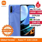 Глобальная версия Смартфон Xiaomi Redmi 9 T, 6 ГБ 128 ГБ, Snapdragon 662, 48MP Quad Camera, 6000 мАч, быстрая зарядка 18 Вт, экран 6,53 дюйма