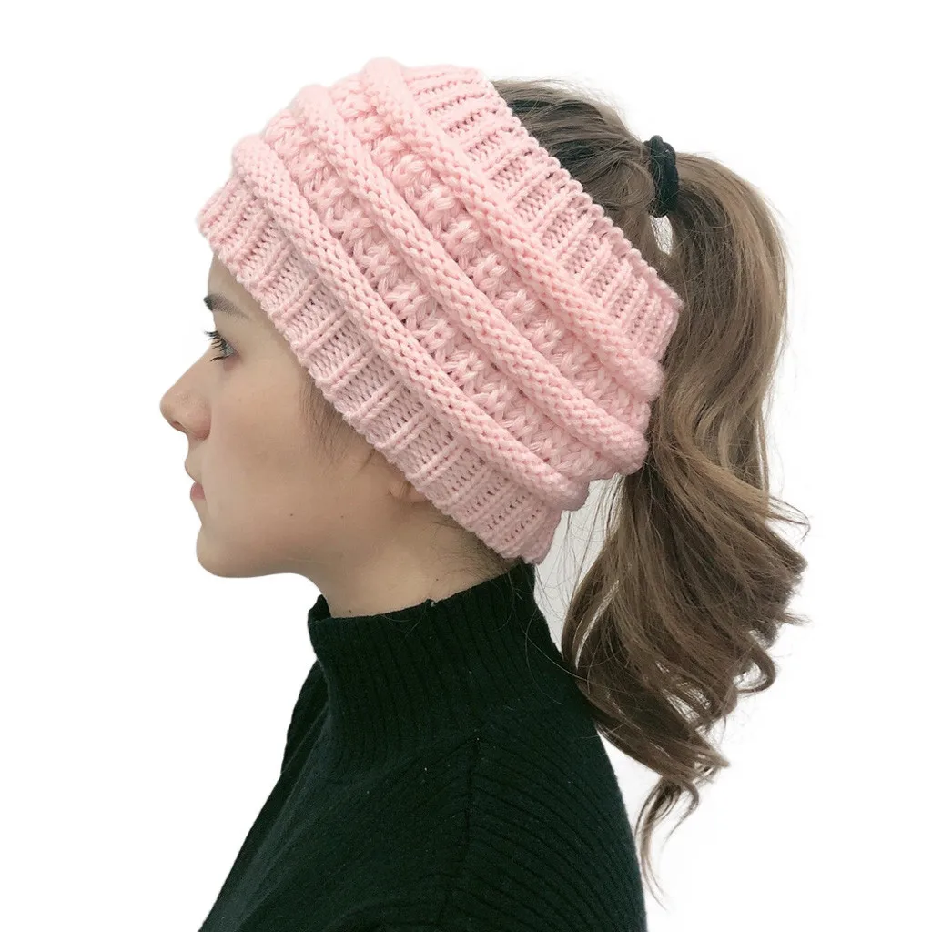 Pink2 Зимние шапки для женщин, зимняя уличная теплая шапка, женские шапки, шапки gorros Mujer Invierno Chapeau, Женская шляпка, Femme Hiver - Цвет: Pink2