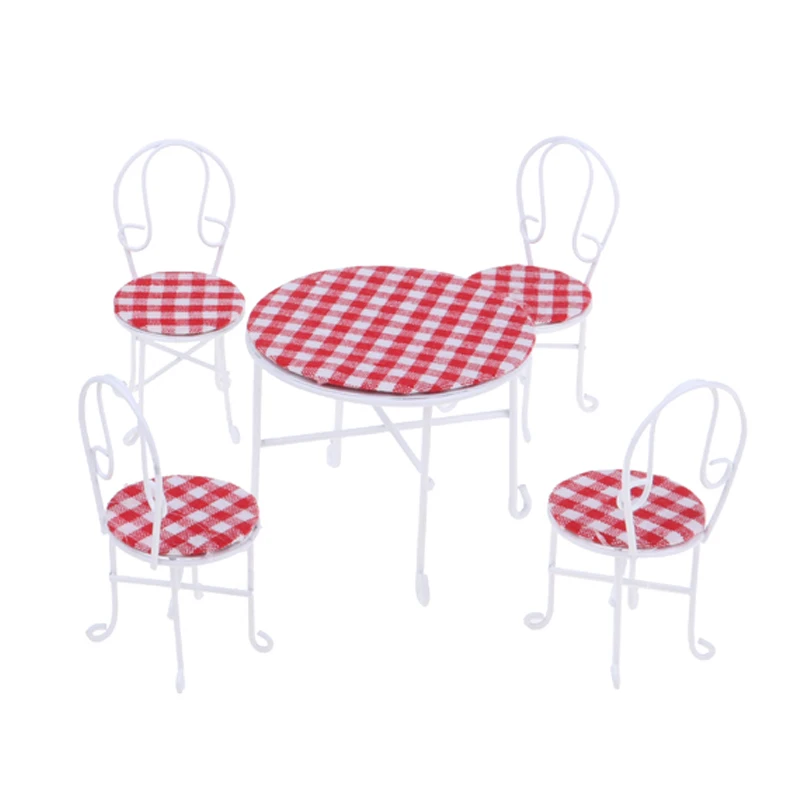 Коллекция 1/12 года миниатюрная мебель для кукольного домика обеденный стол и