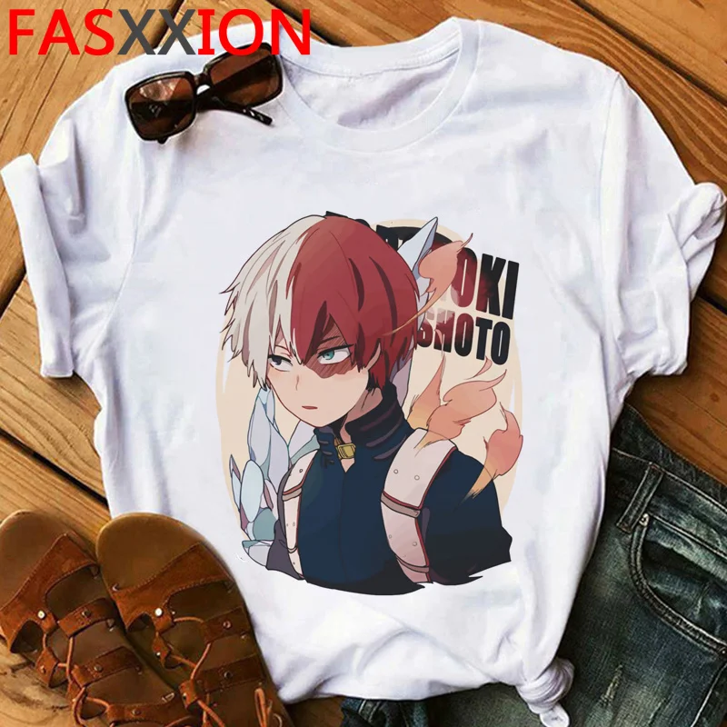 

Bakugou My Hero Academia Anime Boku No Hero Academia summer top t-shirt women white t shirt kawaii 2021 streetwear clothes