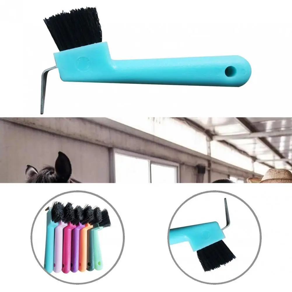 

Plastic Helpful Horse Care Cleaning Brush Easy to Use Horse Hoof Brush Fine Workmanship for Indoor