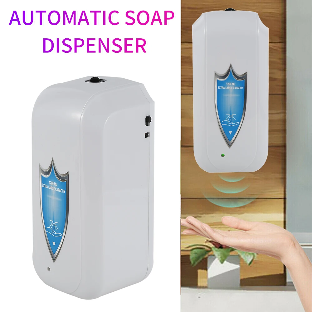 Настенный автоматический дозатор жидкого мыла 1200 мл | Обустройство дома