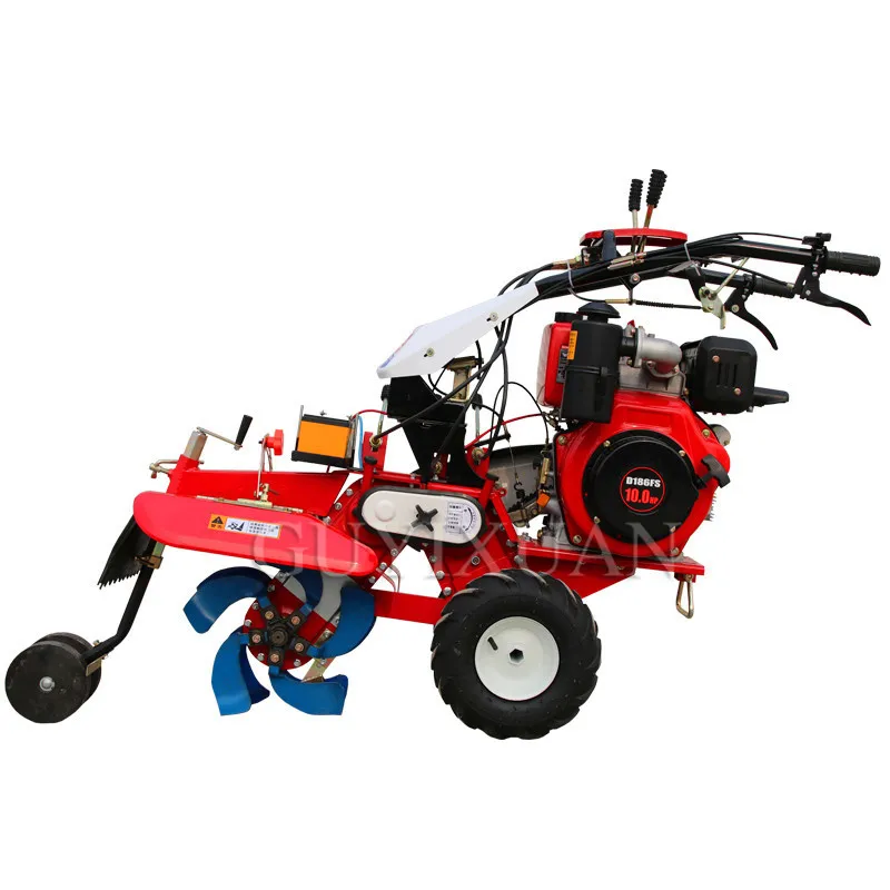 Многофункциональный садовый дизельный четырехколесный привод микро