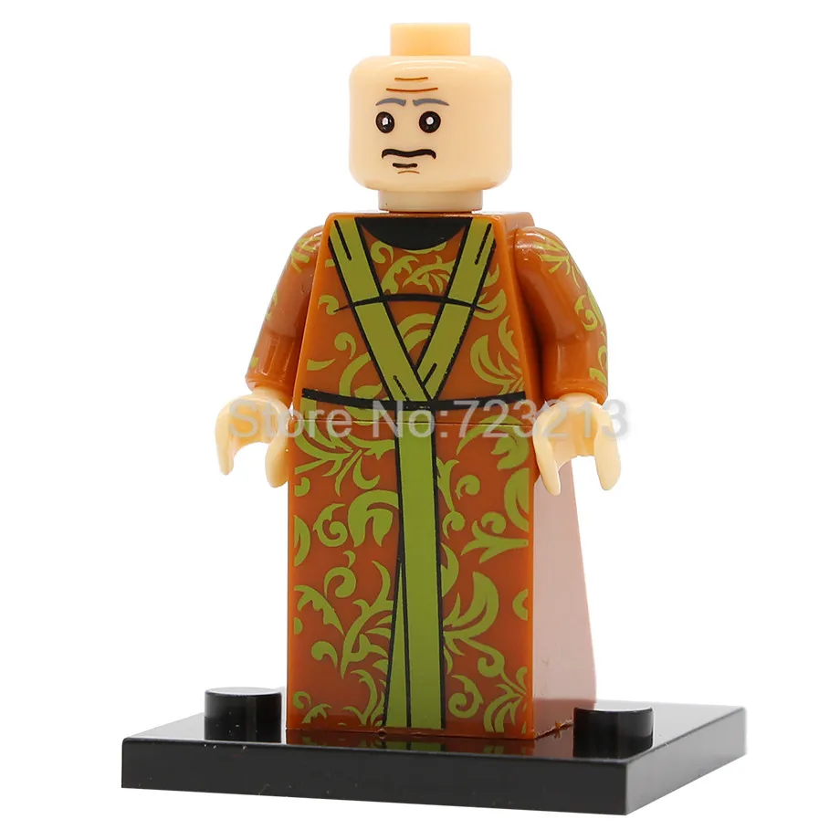 Lord Varys Новая игра престолов Сезон 8 фигурка Джон Сноу беньен Старк белый ходунки Wights Джор мормонт самвелл Тарли строительные блоки игрушки - Цвет: Lord Varys