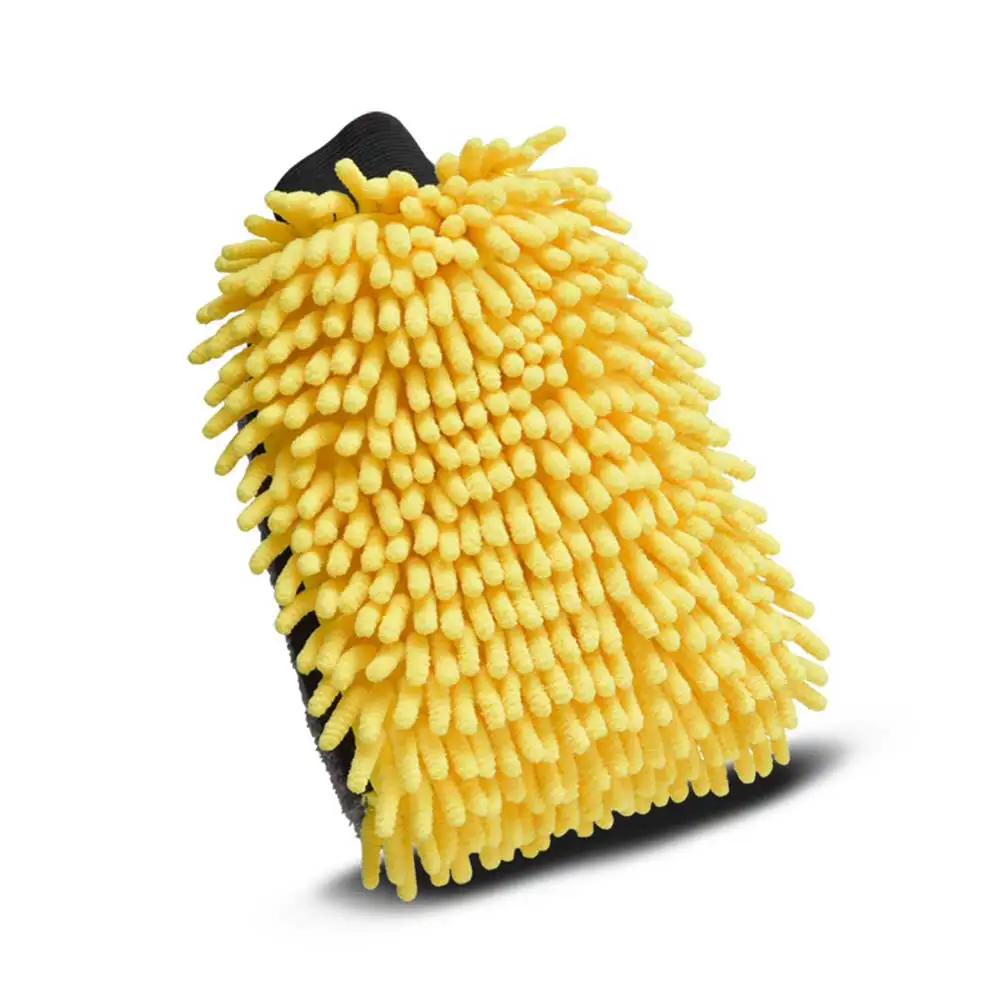 

New Car Wash Glove Car Wax Detailing Brush Coral Mitt Soft Anti-Scratch For Car Wash Car Cleaning Thick Cleaning Glove