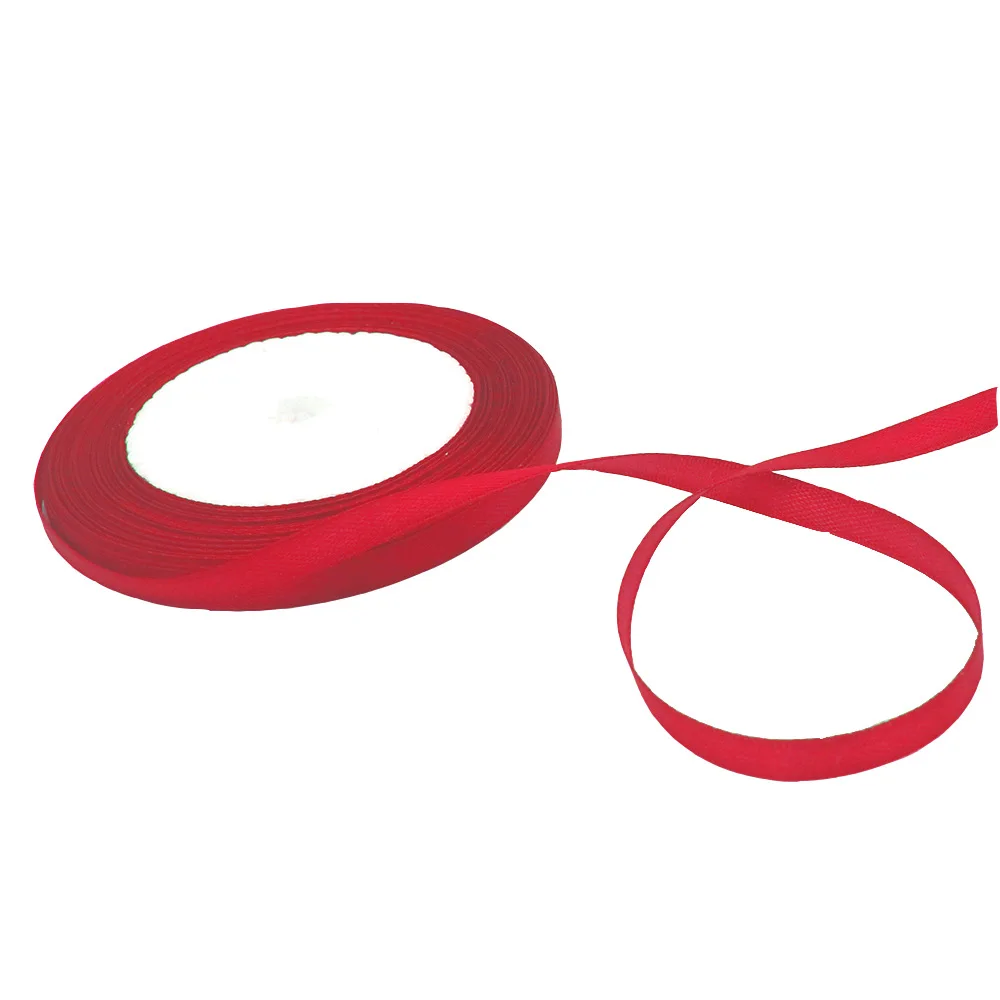 25 ярдов/рулон атласные ленты подарочные упаковочные материалы лук ремесло