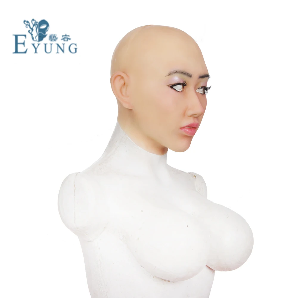 EYUNG goddess Shivell высокое качество маскарад для трансвеститов силиконовые женские маски, Реалистичная маска для Хэллоуина, drag queen