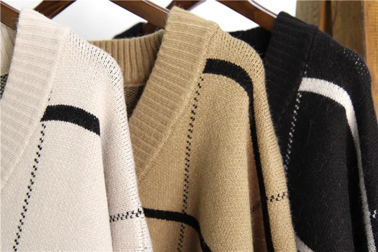 Женское пончо с длинным рукавом свободный Трикотажный свитер летучая мышь