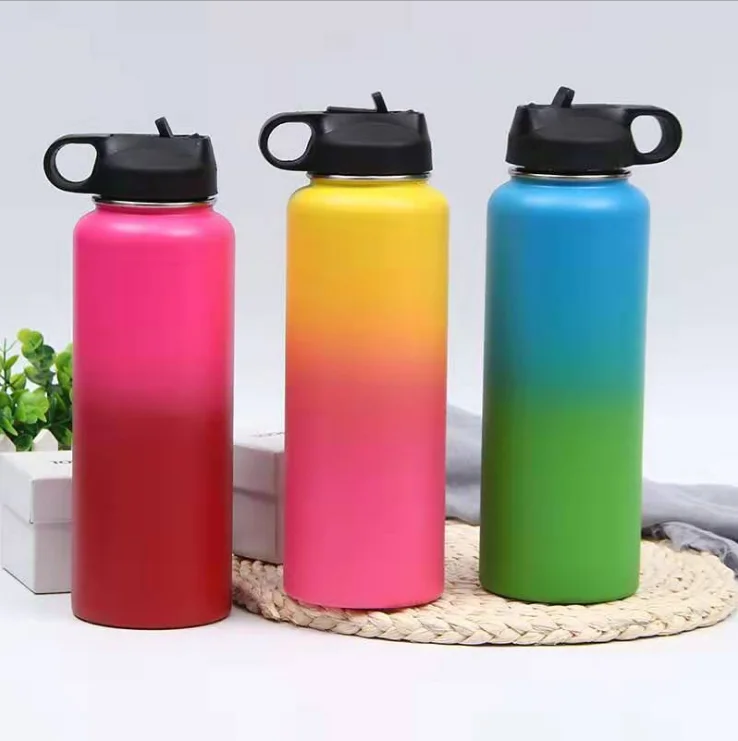 Колба стакан 18 унций/32 унций/40 унций вакуумная Изолированная фляжка из