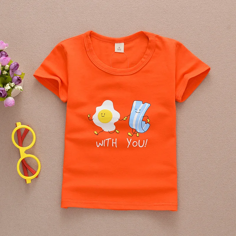 

Summer children's T-shirt design cartoon T-shirt Harajuku graphic printing T-shirt anime kawaii short sleeve boy/girl top