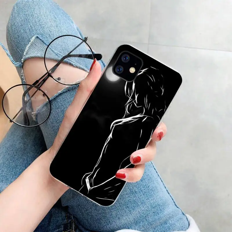 Чехол для телефона в минималистическом стиле HPCHCJHM Twerk It Sexy Line для iPhone 11 Pro XS MAX 8 7 6 6S Plus X 5S SE 2020 XR.