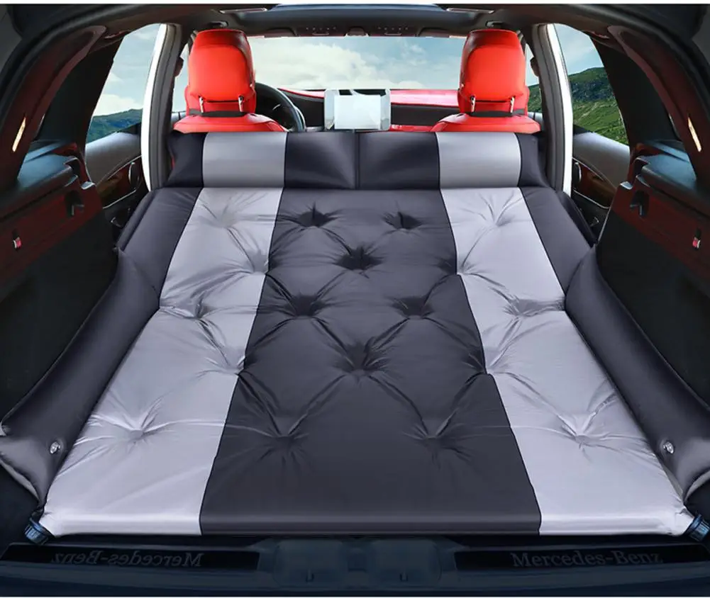 

Car Air Inflatable Travel Mattress Bed Universal Car Accessories Inflatable Bed Travel Goods For Outdoor Camping Mat Cushion