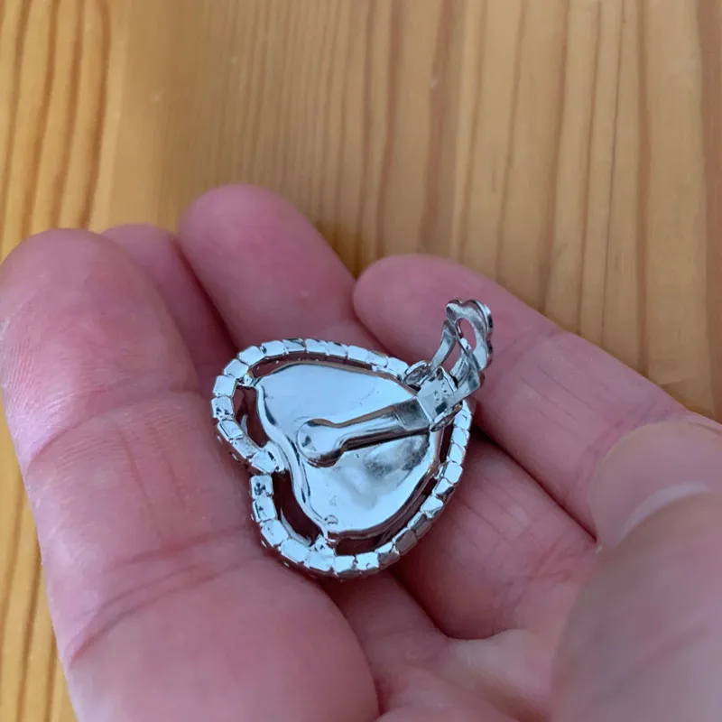 FYUAN Love Heart клипсы с кристаллами для женщин Bijoux No пирсинг геометрические Стразы