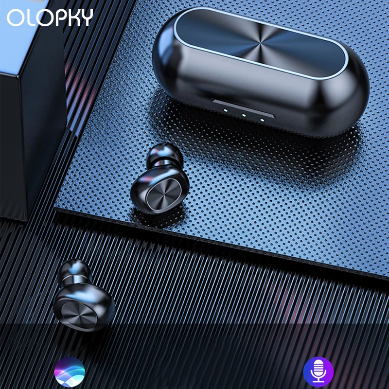 

New Stereo Bluetooth Earbuds Wireless Earphone B5 TWS Wireless Headphone Bluetooth 5.0 With Microphone Touch Music Phone Headset