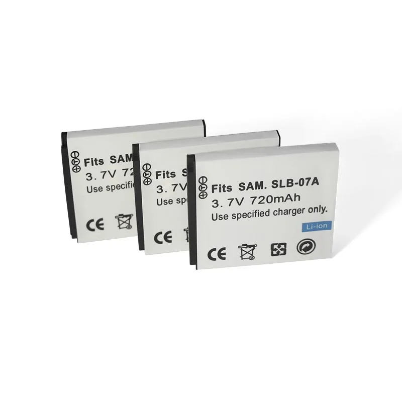 

Direct sales Topsay SLB-07A camera battery suitable for Samsung digital camera battery 3.7V lithium battery