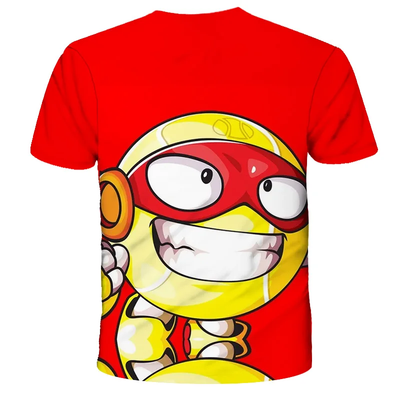 

Superzings-Camiseta de dibujos animados para nios, camiseta Kawaii de Super Zings, camiseta de Anime, camisetas para nios y ni