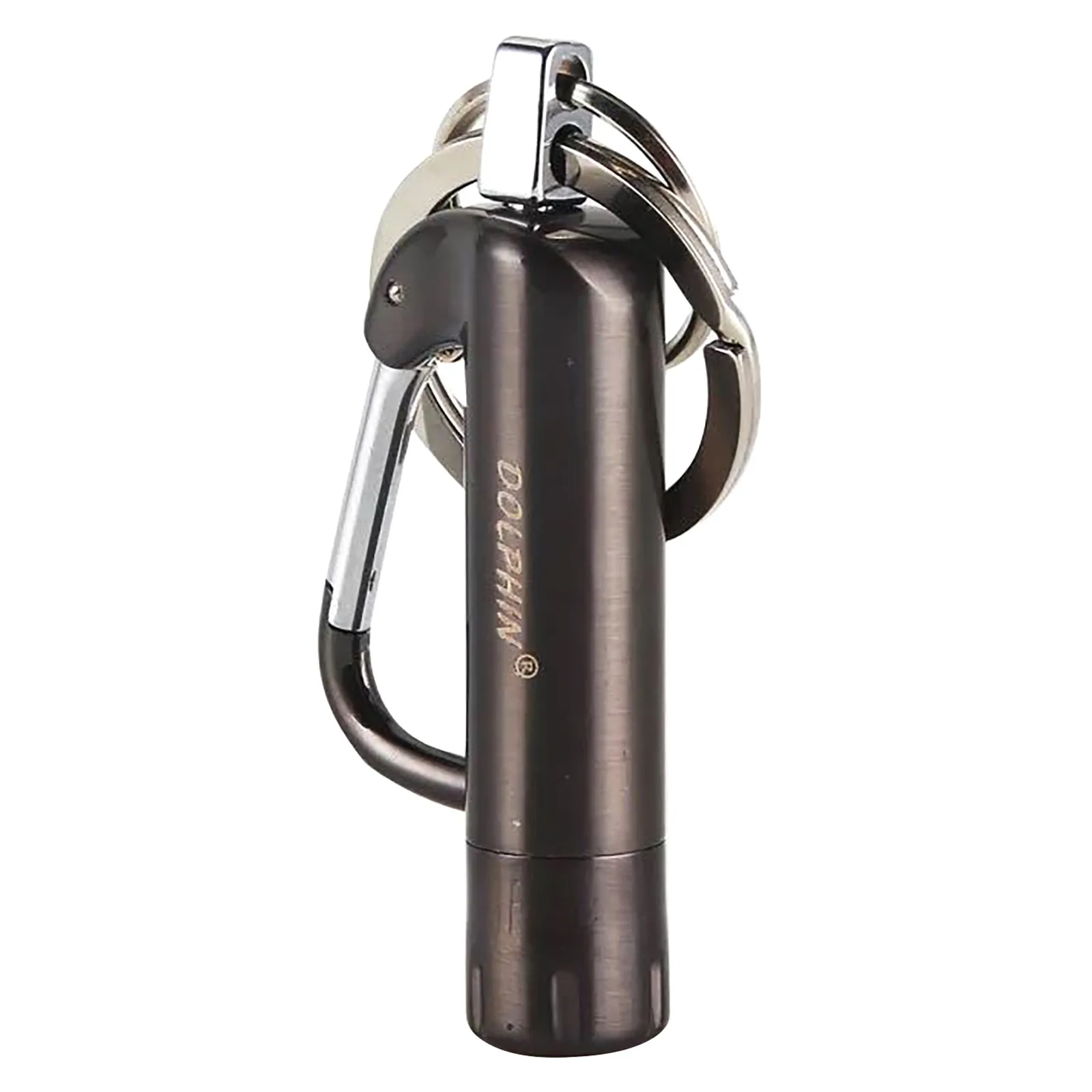 

Fashion Permanent Striker Lighter Match Outdoor Silver Waterproof Portable Lighter Bottle Keychain Containing Cotton Gift ForMen