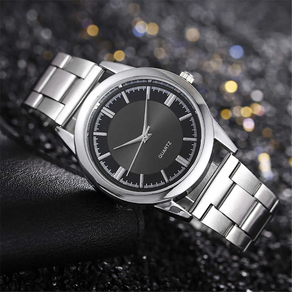 

Luxury Men watches stainless steel Mesh Band watch Analog Quartz Business Simple Fashion Gentleman Wristwatch reloj hombre