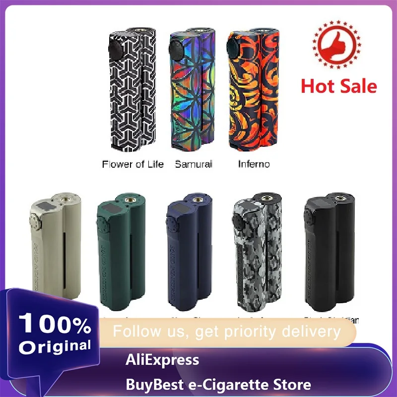 Hot Heavengifts Squid Industries Double Barrel V3 150W VW MOD OLED Display E-cig Box Mod VS Drag 2 / Gen | Электроника