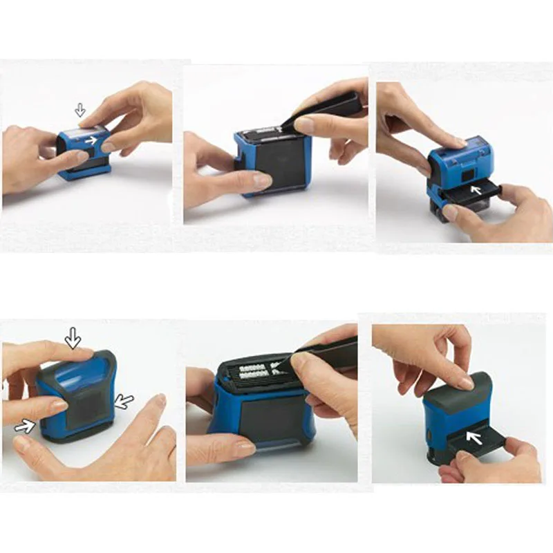 Новый резиновый комплект печатей DIY персонализированные Индивидуальные бизнес