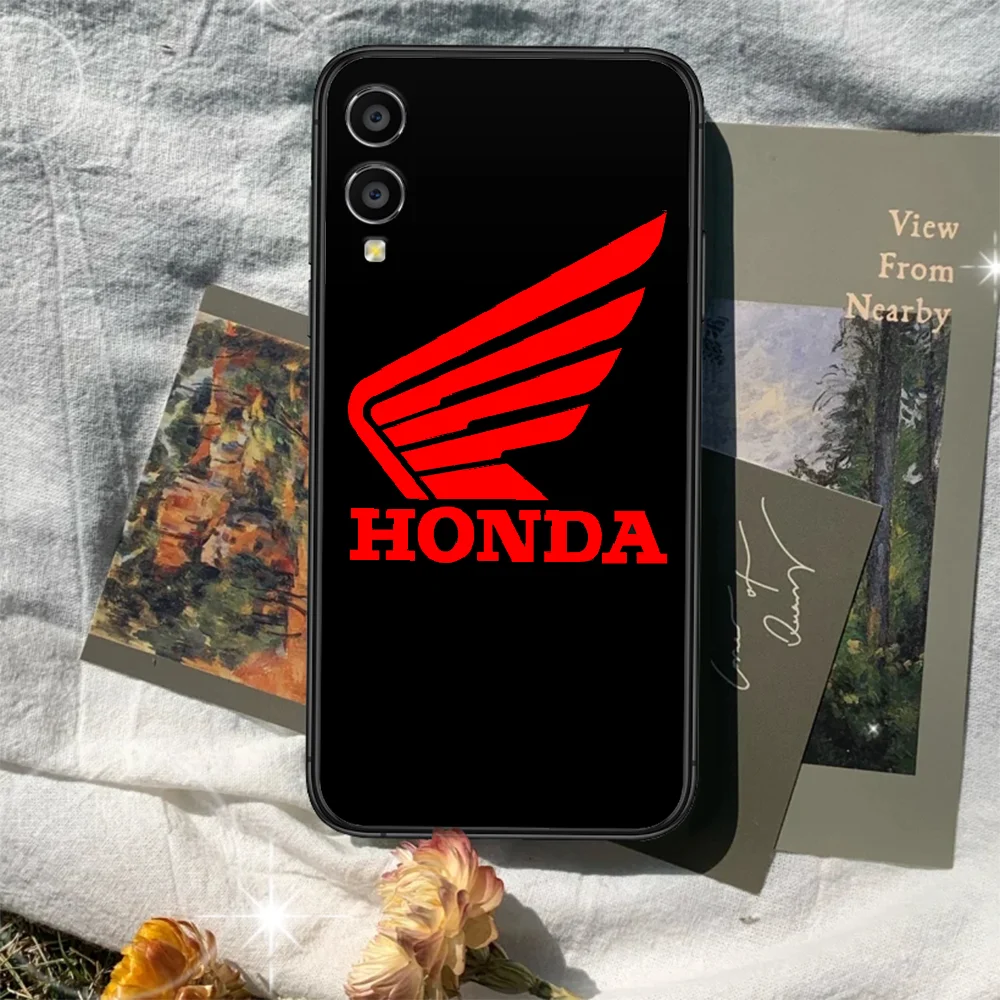 

HONDAS Car brand Phone Case Cover Hull For HUAWEI honor 7a 8 8s 8a 8x 9 9x 10 20 i Lite Pro black Shell Tpu Waterproof Pretty