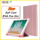 Чехол для iPad 10,2, 5, 6, 7, 8, 9 поколения Pro 11 10,5 дюймов (с держателем для карандаша), Чехол для iPad 9,7 20172018 для iPad Air 4 3 2 1, чехол