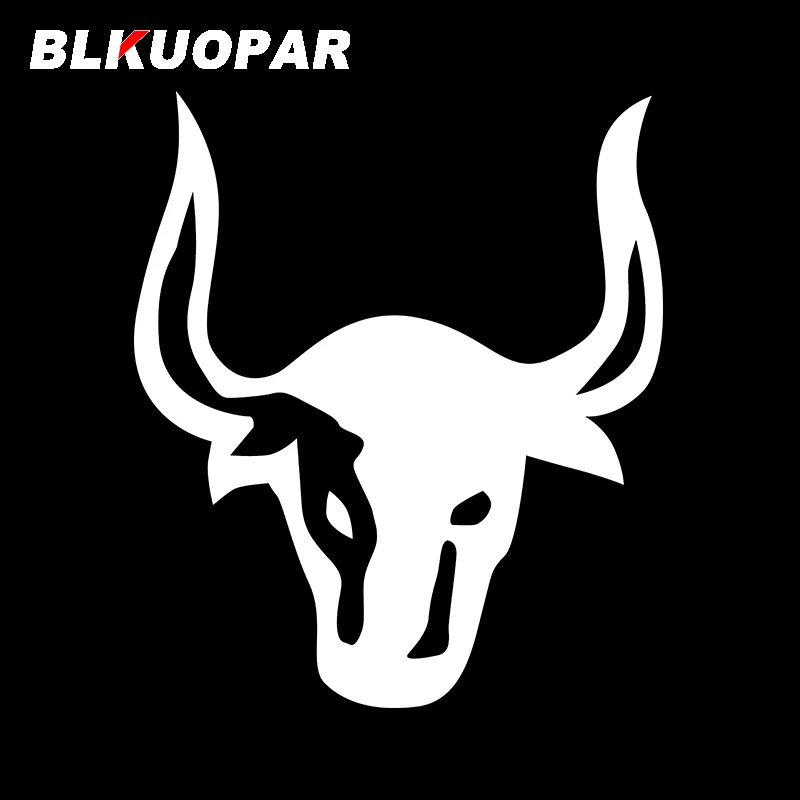 Автомобильная наклейка BLKUOPAR с изображением Головы Быка креативная