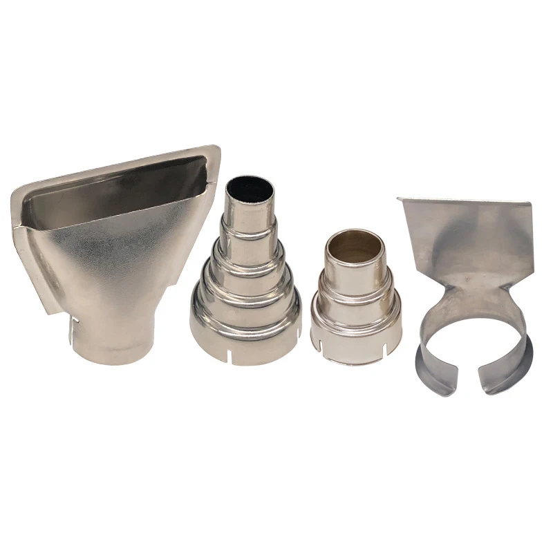 4 шт тепловой пистолет сопло из нержавеющей стали горячего воздуха Жаростойкие