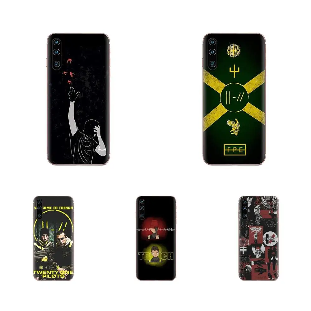 Силиконовый кожаный чехол Twenty One Pilots Po для Samsung Galaxy A51 A71 A81 A90 5G A91 A01 S11 S11E S20 Plus Ultra -