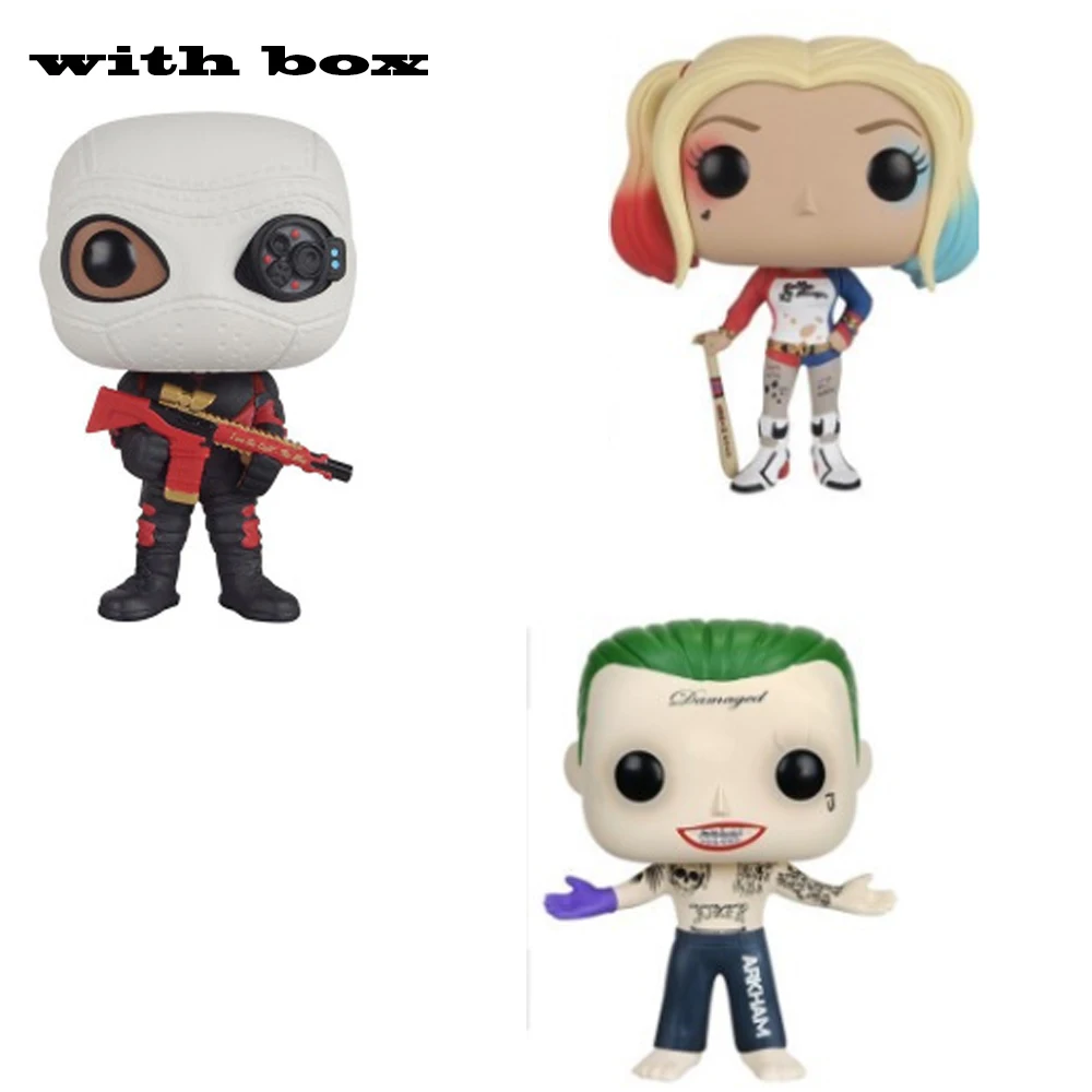 Отряд Самоубийц Харли Куинн Джокер Дэдшот Виниловая фигурка Коллекционная