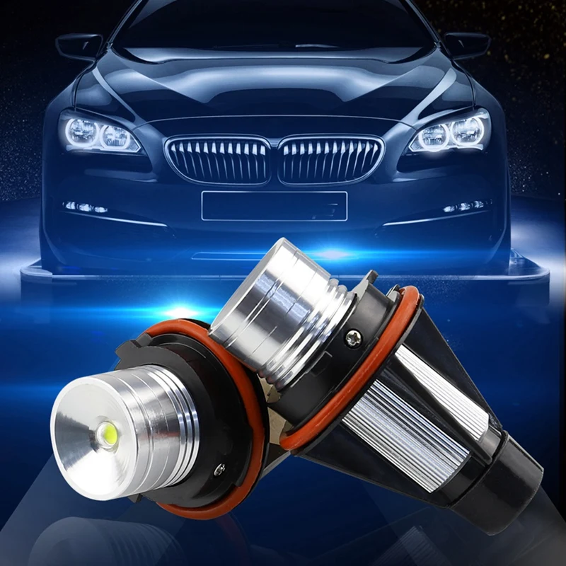 Комплект из 2 предметов голубого цвета светодиодный Ангел глаз Halo Кольцо маркер