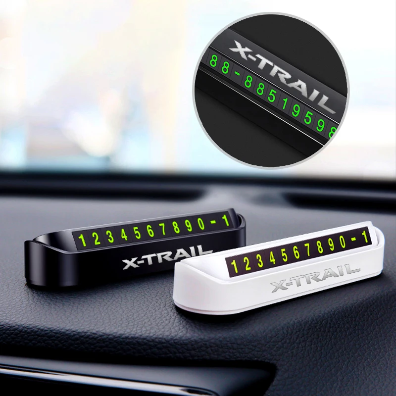 Временная парковочная телефонная карта универсальная табличка с номером