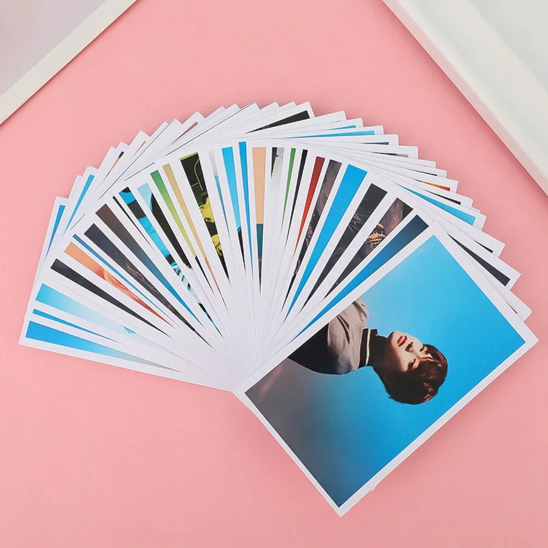 30 шт./компл. Новый K-POP защищает Детские ломо карты самодельные Бумага